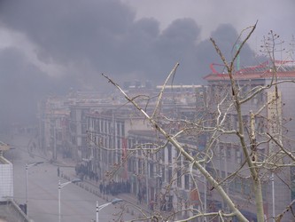 Tibet riot photos